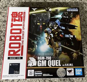 未開封 ROBOT魂 SIDE MS RGM-79Q ジム・クゥエル ver. A.N.I.M.E. 機動戦士ガンダム0083 STARDUST MEMORY バンダイ