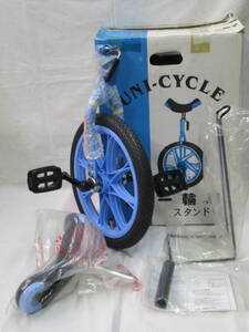 未使用 LOVENTA LS-820 16インチ 一輪車 スタンド付 UNICYCLE