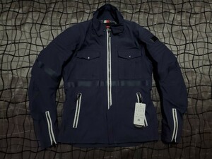 【未使用M】クシタニ K-2391 ARCANA JACKET アーカナジャケット　三点パッド付き　ネイビー　バイク ライディング ライダース