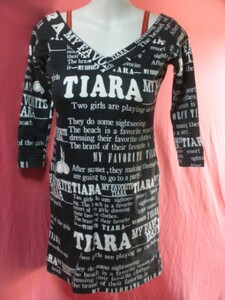 ＵＳＥＤ TIARA ワンピース 黒色