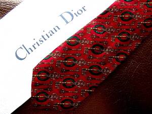 bvr3653♪良品♪【Dior】ディオール「鍵・カギ」ネクタイ