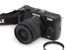 ジャンク品｜ペンタックス PENTAX Q7 ボディ ブラック CA01-A10315-3V1B-ψ