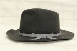 1H1087■RADIALL SMOKEY CAMPER FEDORA HAT ラディアル フェルトハット