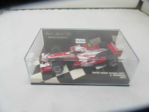 ミニチャンプス スーパーアグリ　SA07　デビッドソン　2007　1/43