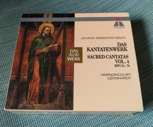 アーノンクールによるバッハカンタータ集４　BWV６１～７８　CD6枚