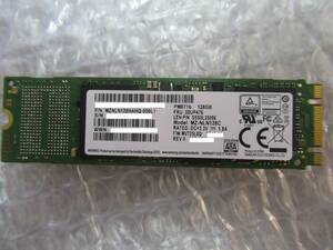 ♪♪ 【即決】 SAMSUNG PM871b SSD M.2 2280 SATA MZ-NLN128C 128GB ♪♪使用時間6302H♪♪