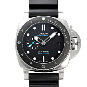 パネライ PANERAI サブマーシブル PAM02683 ブラック文字盤 中古 腕時計 メンズ