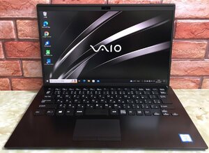 1円～ ●SONY VAIO Pro PK / Core i7 8565U (1.80GHz) / メモリ 16GB / SSD 128GB / 14型 4K (3840×2160) / Windows10 Pro 64bit