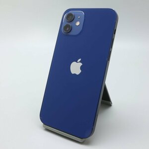 Apple iPhone12 128GB Blue A2402 MGHX3J/A バッテリ86% ■au★Joshin2442【1円開始・送料無料】