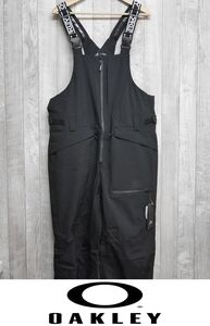 【新品】25 OAKLEY TNP SHELL BIB PANT - BLACKOUT - Lサイズ 正規品 スノーボード ウェア パンツ ビブパンツ