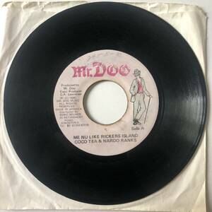 ★ Coco tea & Nardo ranks ★ me nu like rickers island / mr doo 中古 レゲエ ダンスホール 7インチ