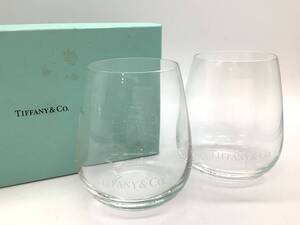 u4451 TIFFANY&Co. ティファニー タンブラー 2客 ペアグラス 食器