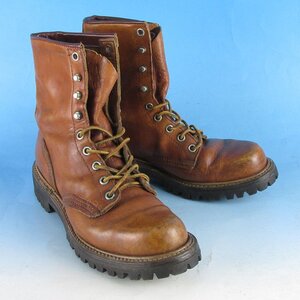 FF16448 ビンテージ REDWING レッドウィング 70s プレーントゥ ブーツ MADE IN AMERICAタグ 8 1/2 A