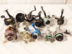 Y227★ダイワ 他/スピニングリール/まとめて9点セット/ DAIWA JUPITER―X/ OLYMPIC S-230/7250RLA/釣り/リール/送料730円〜