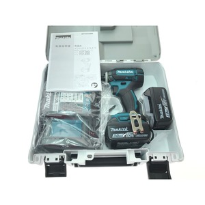 ▼▼ MAKITA マキタ インパクトドライバ コードレス式 18v TD149DRFX ブルー 未使用に近い