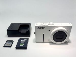 ★送料無料★ Nikon COOLPIX P310 ニコン コンパクトデジタルカメラ ホワイト 【バッテリー チャージャー SDカード 付属】