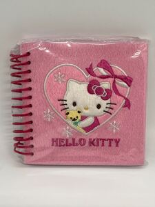 Hello　Kitty ☆ハートピンクリボン　キティ＆くま☆リングノート　2009年