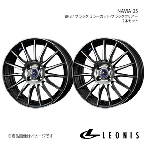 LEONIS/NAVIA 05 シャトル GK8/GK9/GP7/GP8 アルミホイール2本セット【16×6.0J 4-100 INSET45 BPB】0036257×2