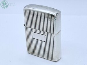 2405605347　★ 1円～ ZIPPO ジッポー ジッポ ライター STERLING スターリング シルバー ストライプ 喫煙グッズ 火花・着火未確認 ジャンク