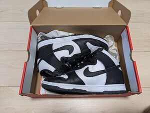 ナイキ パンダ ダンクHI WMNS 26.0サイズ着用 10回くらい AIR JORDAN ナイキ NIKE