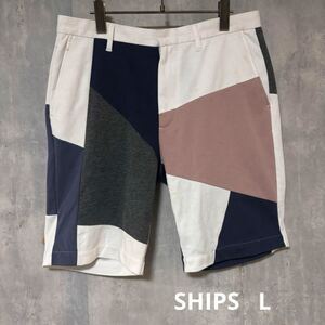 シップス　SHIPS ハーフパンツ L