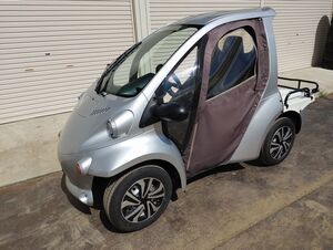 ★令和2年2月 トヨタオートボディ社製 小型EV COMS コムス B-COMデッキ 補器バッテリー新品交換済 オプション満載 バックモニター★