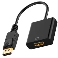 Displayport HDMI 1920×1080 HDMI変換アダプタ