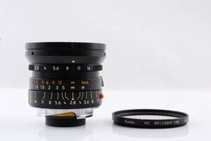 【美品 保障付 動作確認済】 Leica Elmarit ライカ エルマリート M 24mm f/2.8 ASPH E55 Wide Angle MF Lens #Q8507