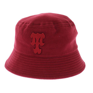 テンダーロイン TENDERLOIN BUCKET HAT D.C ロゴ ワッペン バケット ハット 帽子 L 赤 レッド ブランド古着ベクトル ▲ 231007 メンズ