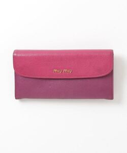 「miu miu」 財布 - ピンク レディース