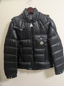 【未使用品】タグ付 MONCLER モンクレール ダウンジャケット WOLLASTON JACKET ウォラストンジャケット サイズ2 999 ブラック