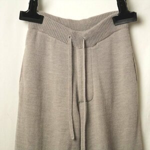 Haver Sack ATTIRE ハバーサック アタイア ウール ニットパンツ グレー 