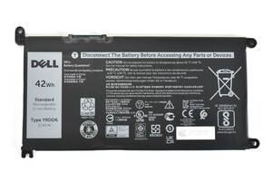 残容量65%以上充電可能/DELL YRDD6 バッテリー / 11.4V-42Wh/Inspiron 5480,Vostro 3590など 対応 /中古品