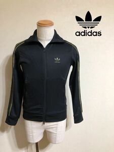 【新品】 adidas originals アディダス オリジナルス ジャージ トラックトップ ジャケット サイズXS 長袖 黒 カモフラライン FM3363