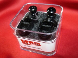 【国内正規品】★Schaller／S-Locks ストラップ・ロックピン/BC ブラックBK◆大切な楽器を守る!シャーラー ロック エンドピン サイズ選択可