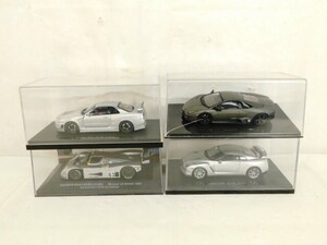 M415★ミニカー 4点 NISMO R34 GT-R 2007 Z-tune NISSAN GT-R REVENTON SAUBER MERCEDES C9 ♯63 コレクション★送料780円〜