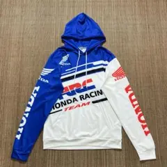 HONDA RACING TEAM パーカー M 青 白 赤 黒 ポリエステル