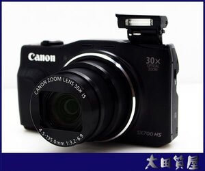 44)★質屋出品★【CANON PowerShot SX700 HS】約1610 万画素/30倍/Wi-Fi対応 液晶割れ有り 中古★１円～売切り