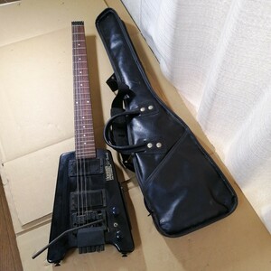 通電未確認 ヘッドレスギター　HOHMER professional licensed by steinberger sound G2 tremolo ホーナーソフトケース ジャンク 92509w