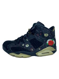 NIKE◆AIR JORDAN 6 RETRO CNY/エアジョーダンレトロ/ブラック/AA2492-021/28cm/BL