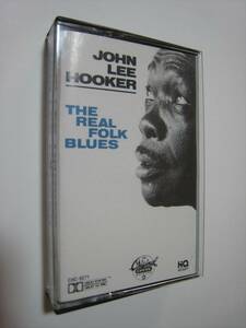 【カセットテープ】 JOHN LEE HOOKER / THE REAL FOLK BLUES US版 ジョン・リー・フッカー