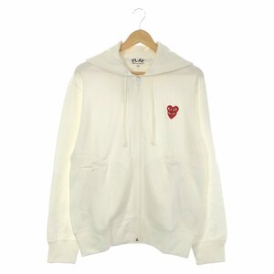 コムデギャルソン フード付 ジップアップスウェットパーカー ブランドオフ COMME des GARCONS コットン パーカー コットン メンズ