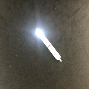 超高輝度 ウキトップライト 電気ケミカル ライト LED 75S ホワイト　白色 435電池付 防水 スティックライト アジ　サビキ　太刀魚　イカ