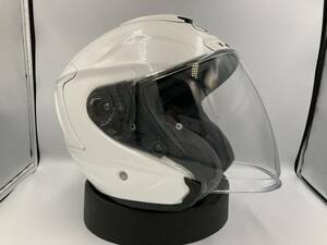 SHOEI ショウエイ J-Force4 Jフォース4 ルミナスホワイト ジェット ヘルメット Sサイズ 超美品!! J-フォース4 Jフォース4 