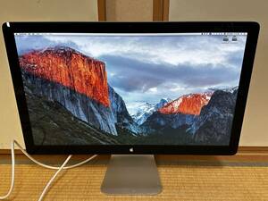 Apple Thunderbolt Display 27インチ MC914J/B （WQHD 27型LED液晶）