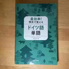 最効率! 例文で覚えるドイツ語単語