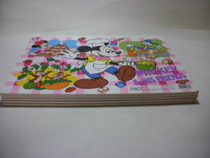 セイカノート MICKEY＆HIS FRIENDS 画用紙　B4 まとめて5冊　　　ta-4