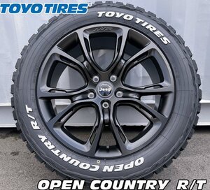 国内在庫 新品 新型グランドチェロキーL SRT8対応 20インチタイヤホイールセット TOYO OPEN COUNTRY RT 265/50R20 ホワイトレター