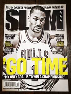 2013 Nov SLAM MAGAZINE #172 DERRICK ROSE / スラム 雑誌 デレック ローズ Jordan, Nike, Adidas NBA Basketball