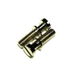 ブリッジ Replacement METRIC Tailpiece Mounting Studs (NO ANCHORS), Nickel [送料170円から 同梱可]